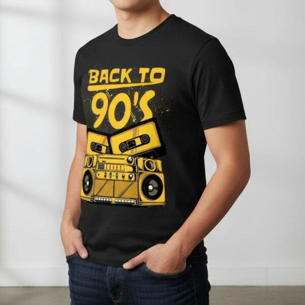 Back to 90s Boombox Tee 1