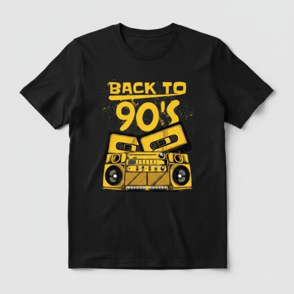 Back to 90s Boombox Tee